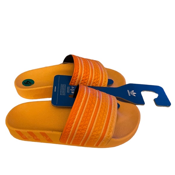 adidas Other - Adidas Adilette slides orange NWT size 4 youth big girl